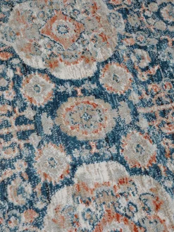 coincasa Tappeti|Tappeti Soggiorno|Tappeto in tessuto motivo ornamentale Blu