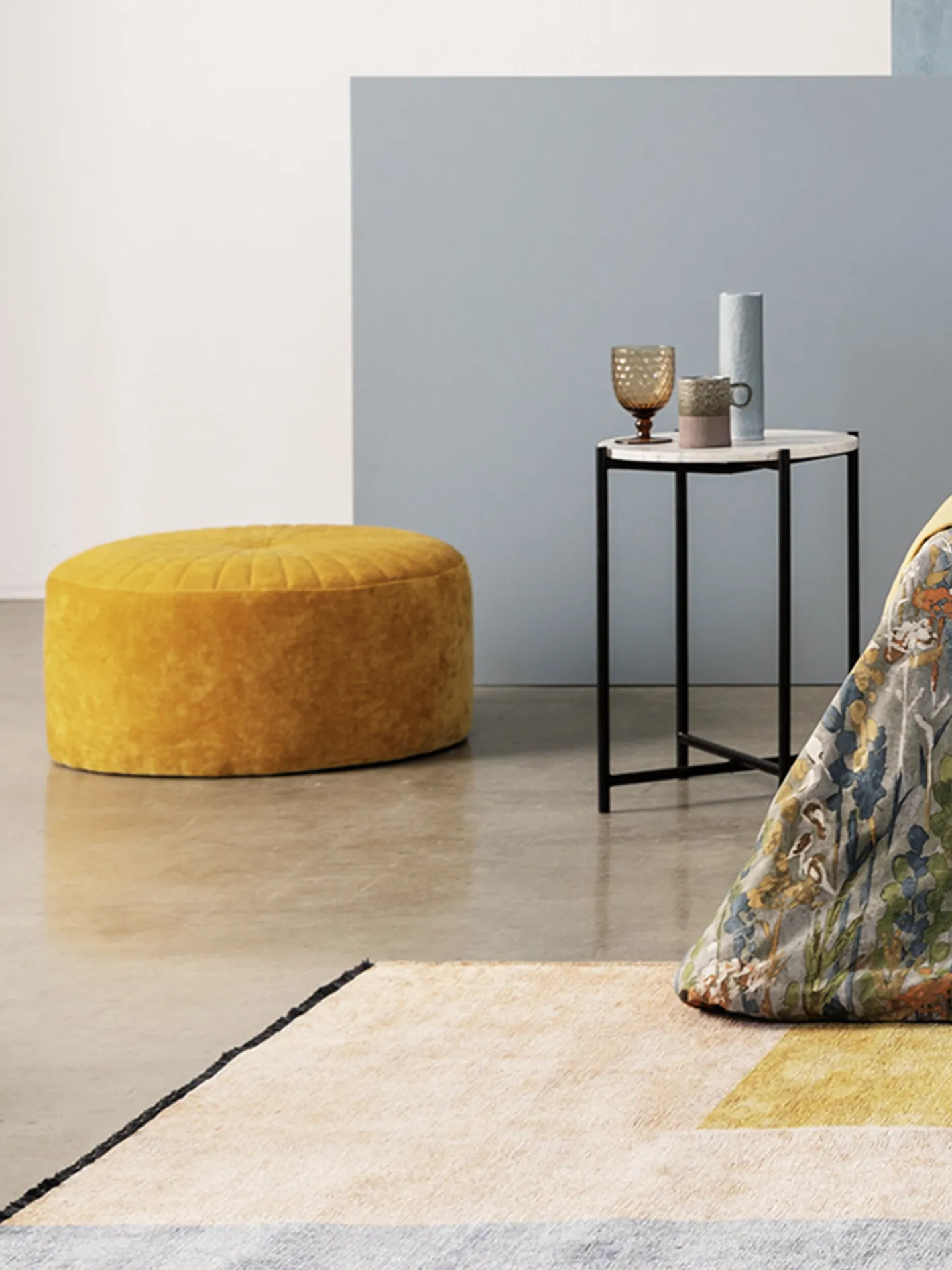 coincasa Tavoli|Tavolino in marmo Grey Marble Grigio