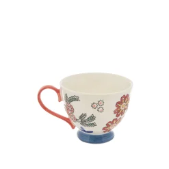 coincasa Tazze, Mug E Tazzine|Tazza da colazione stoneware dipinta a mano Multicolor