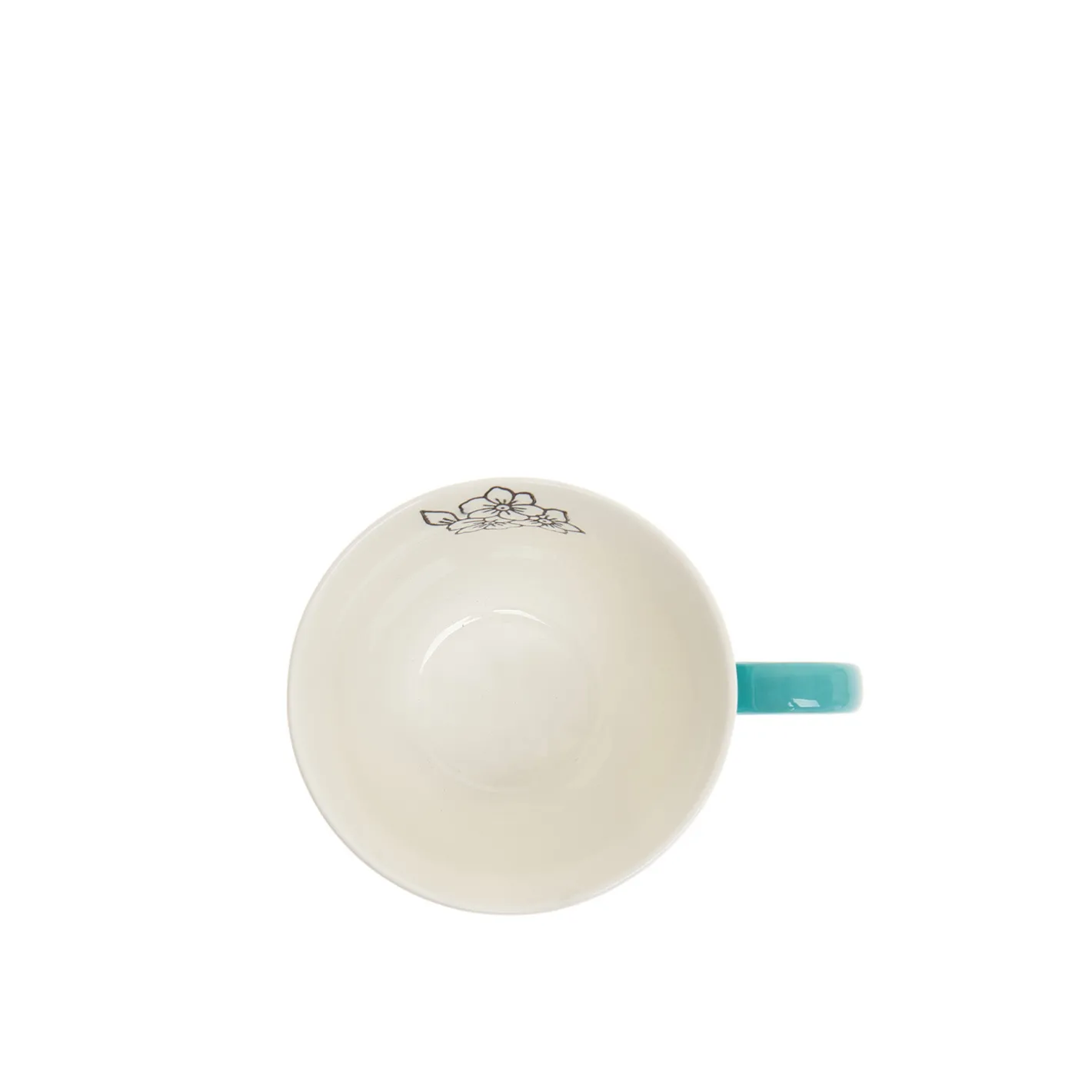 coincasa Tazze, Mug E Tazzine|Tazza da colazione stoneware dipinta a mano Multicolor