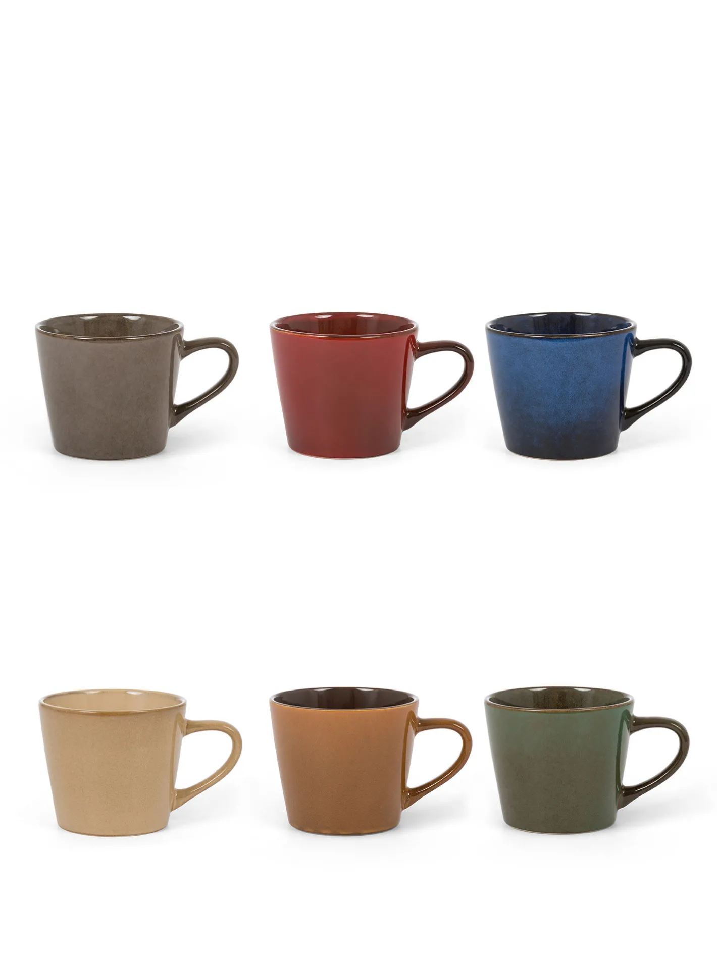 coincasa Tazze, Mug E Tazzine|Tazza stoneware jumbo Tierra Multicolor