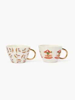 coincasa Tazze, Mug E Tazzine|Tazze, Mug E Tazzine Natalizie|Tazze colazione in stoneware decorato Multicolor