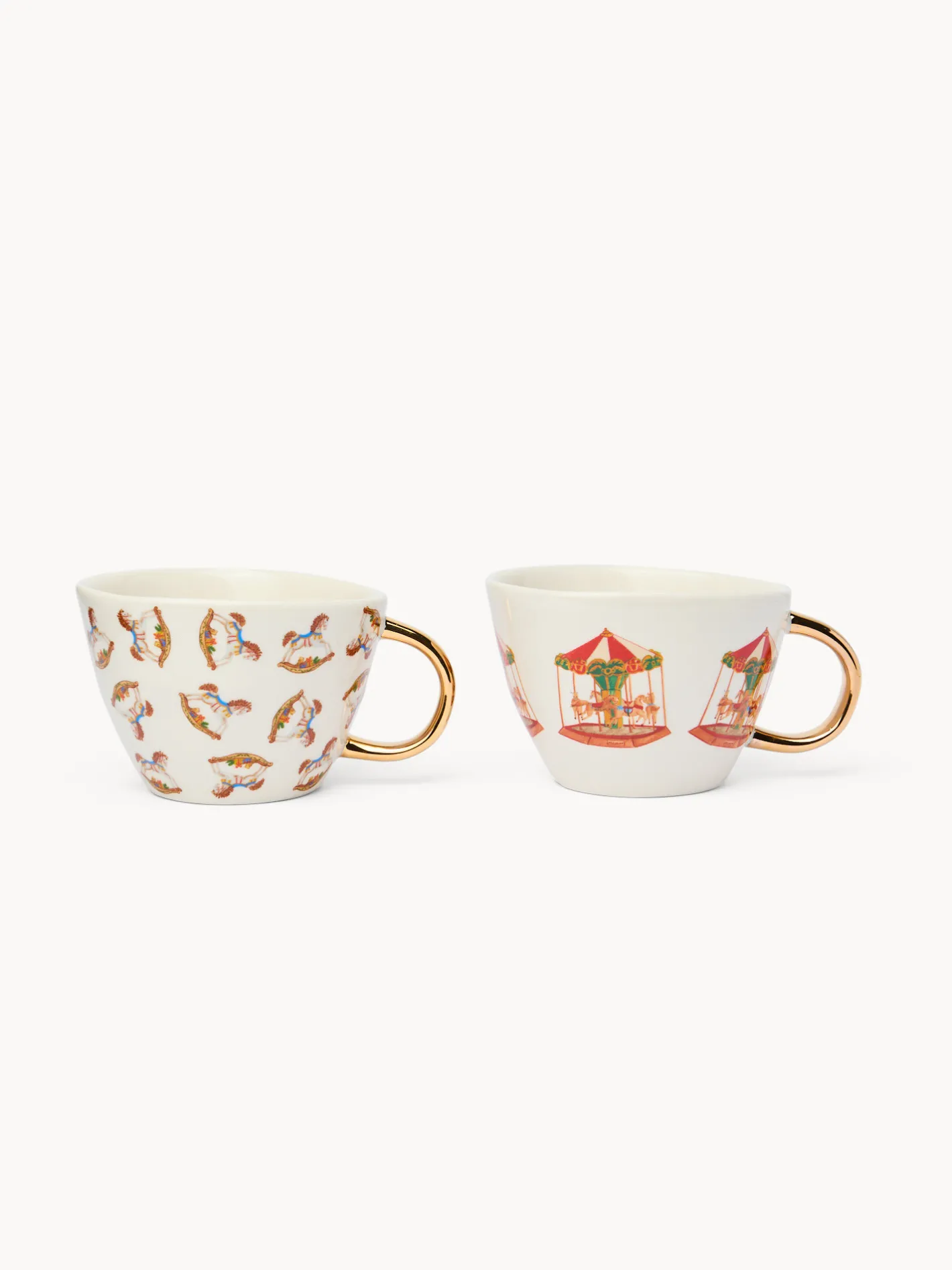 coincasa Tazze, Mug E Tazzine|Tazze, Mug E Tazzine Natalizie|Tazze colazione in stoneware decorato Multicolor