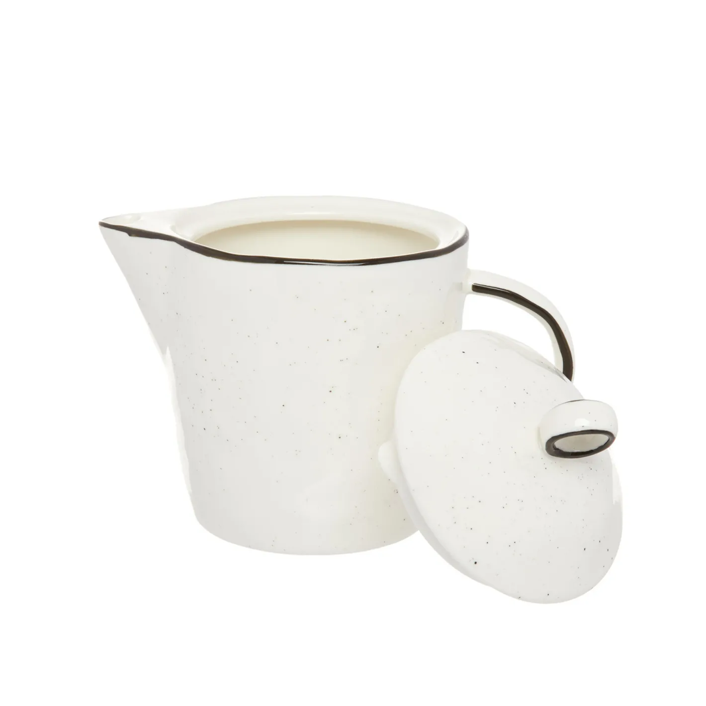 coincasa Teiere E Tisaniere|Tazze, Mug E Tazzine|Teiera porcellana Ginevra Bianco