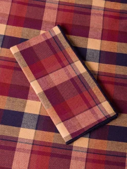 coincasa Biancheria Da Tavola|Tovaglie E Tovaglioli|Tovaglia check in puro cotone tinto filo Multicolor