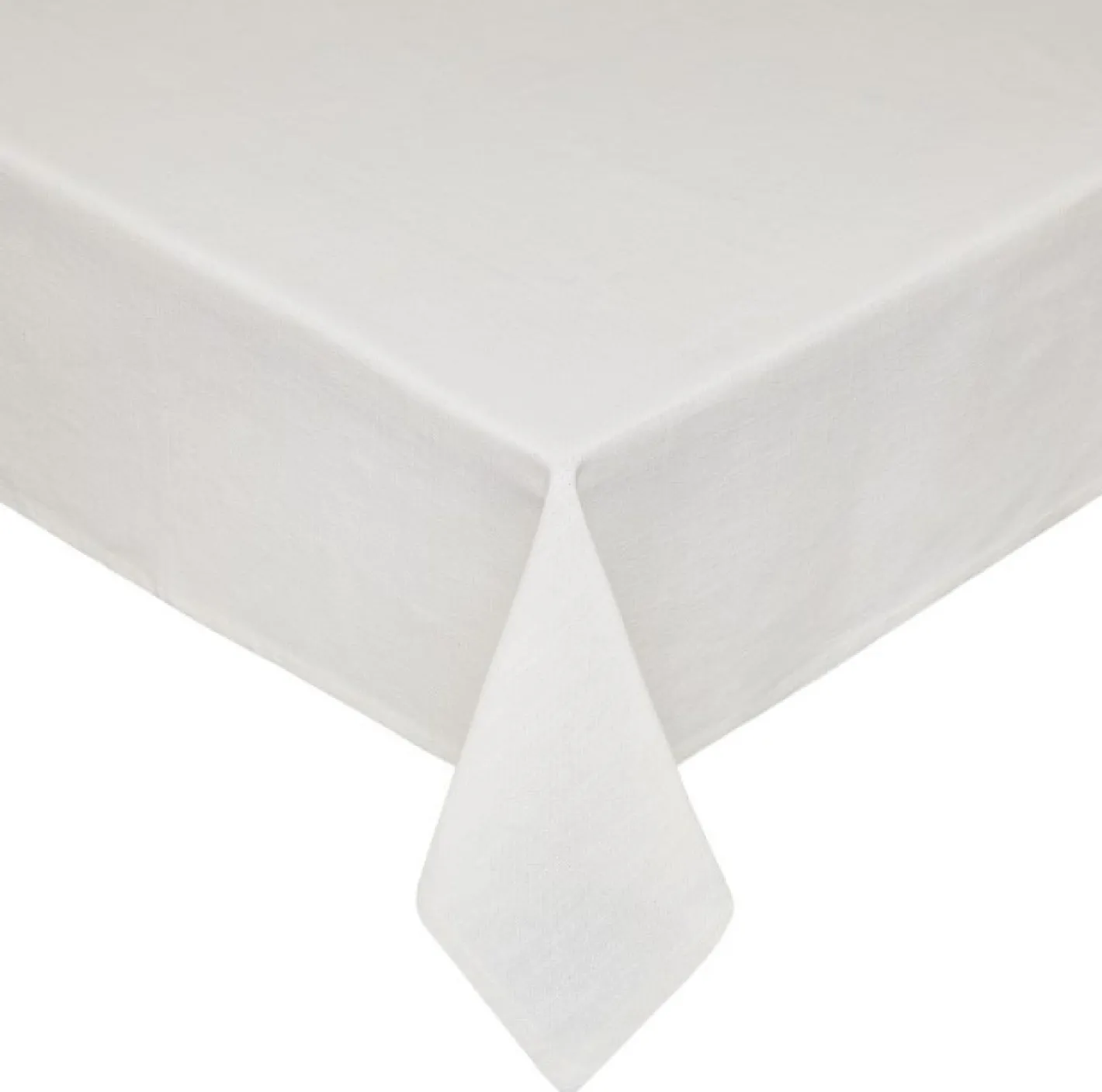 coincasa Biancheria Da Tavola|Tovaglie E Tovaglioli|Tovaglia in slub di cotone tinta unita Bianco