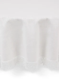 coincasa Biancheria Da Tavola|Tovaglie E Tovaglioli|Tovaglia puro cotone bordo in pizzo Bianco