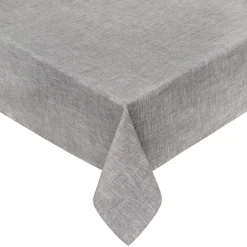 coincasa Biancheria Da Tavola|Tovaglie E Tovaglioli|Tovaglia puro cotone fiammato tinta unita Grigio