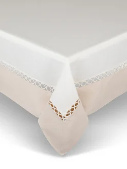 coincasa Biancheria Da Tavola|Tovaglie E Tovaglioli|Tovaglia puro lino bicolore Bianco