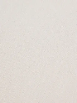 coincasa Tovaglie E Tovaglioli|Tovaglie E Runner Natalizi|Tovaglia rotonda in cotone e lurex con orlo à jour Bianco