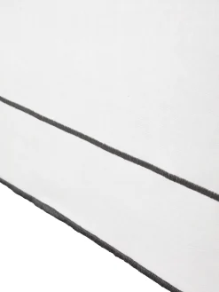 coincasa Biancheria Da Tavola|Tovaglie E Tovaglioli|Tovaglia slub di cotone con overlock Bianco