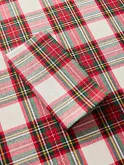 coincasa Tovaglie E Tovaglioli|Tovaglie E Runner Natalizi|Tovaglia tartan in puro cotone tinto filo Multicolor