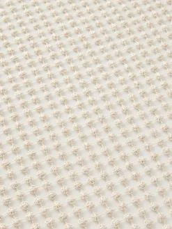 coincasa Tovaglie E Tovaglioli|Tovaglie E Runner Natalizi|Tovaglia traforata in lurex champagne Giallo champagne