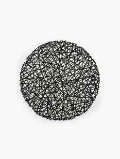 coincasa Tovagliette|Tovaglietta in plastica traforata Nero