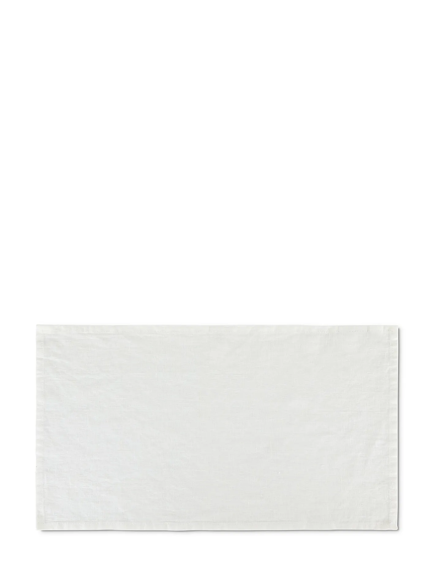 coincasa Biancheria Da Tavola|Tovagliette|Tovaglietta puro lino lavato tinta unita Bianco