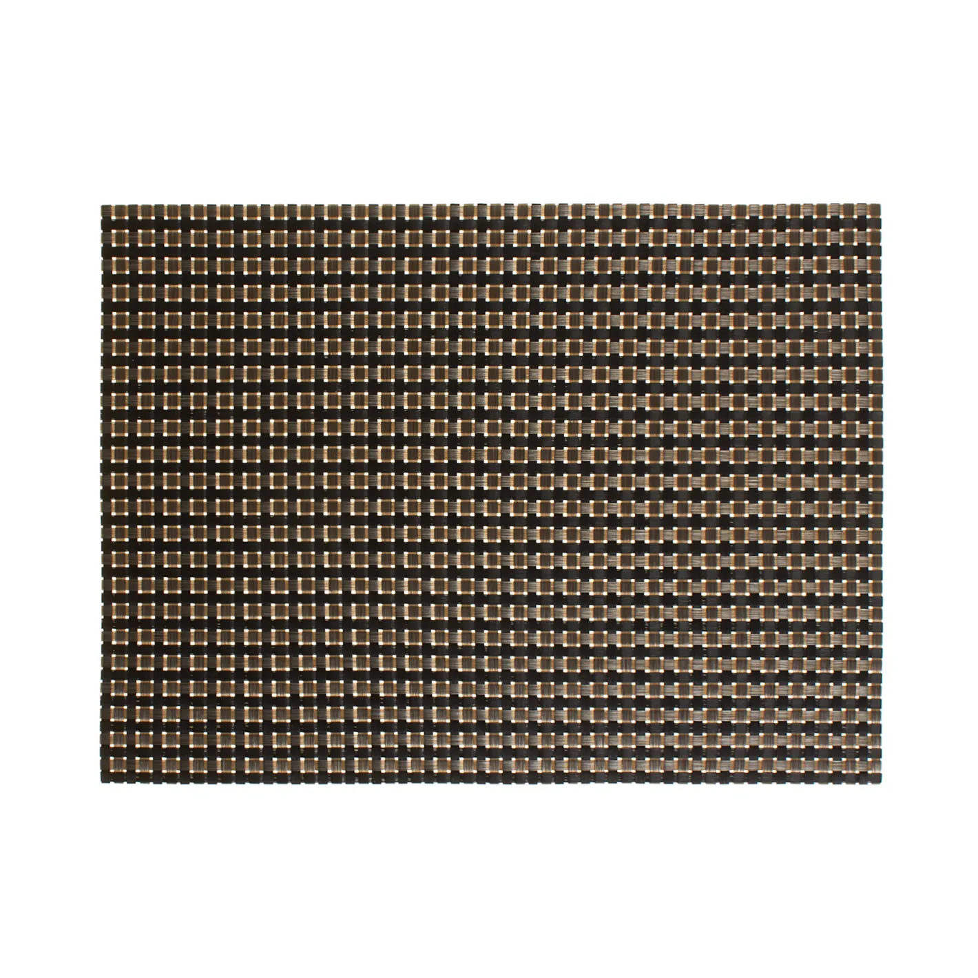coincasa Biancheria Da Tavola|Tovagliette|Tovaglietta PVC effetto mosaico Nero/Marrone