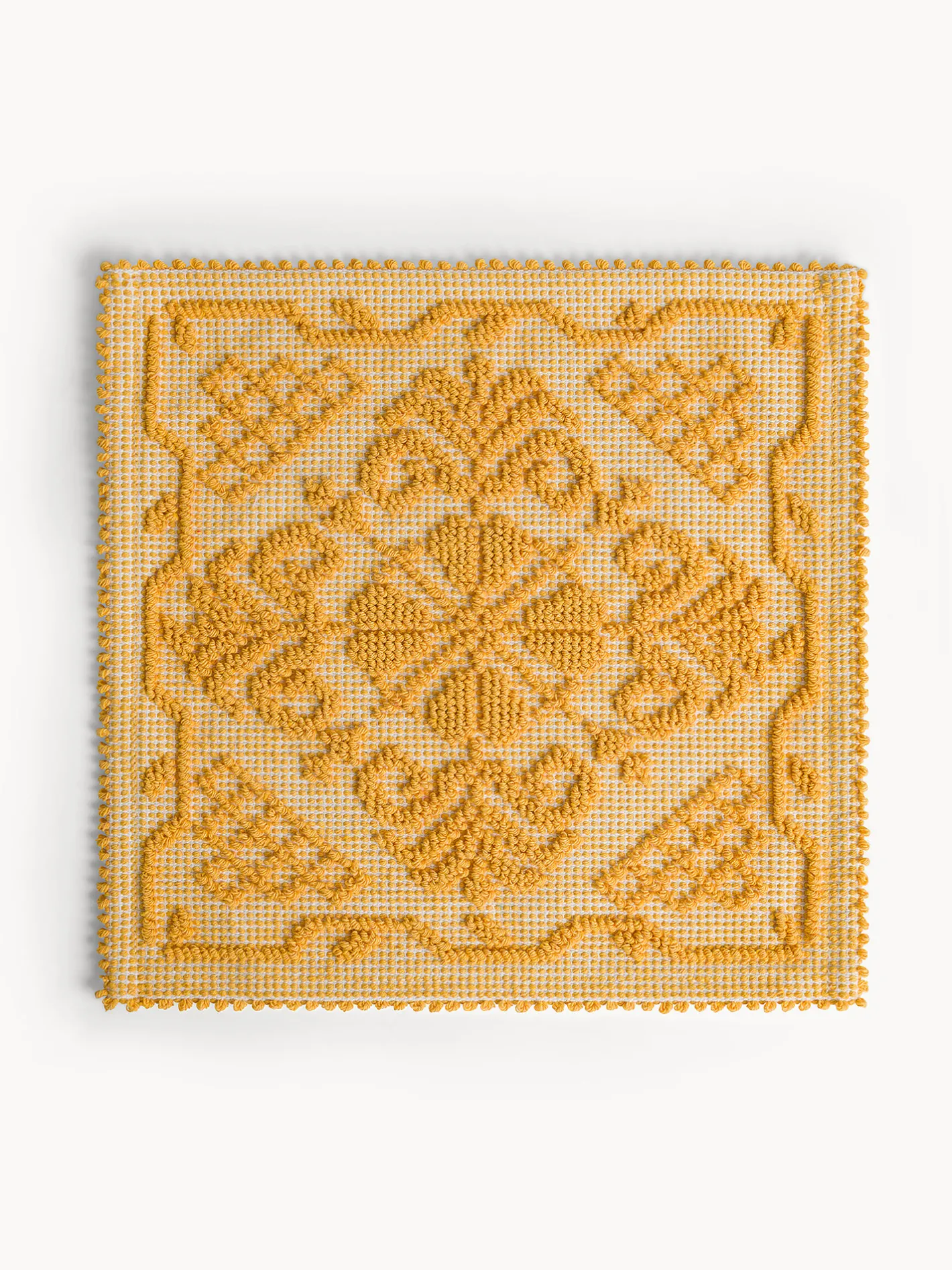 coincasa Biancheria Da Tavola|Tovagliette|Tovaglietta sarda in puro cotone tinta unita Giallo