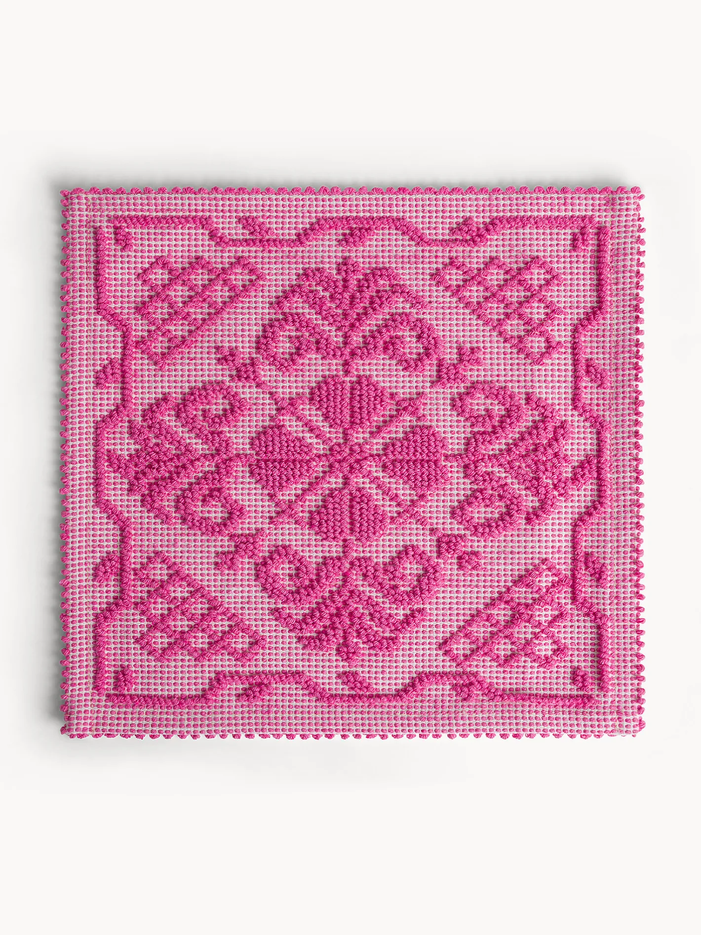 coincasa Biancheria Da Tavola|Tovagliette|Tovaglietta sarda in puro cotone tinta unita Rosa