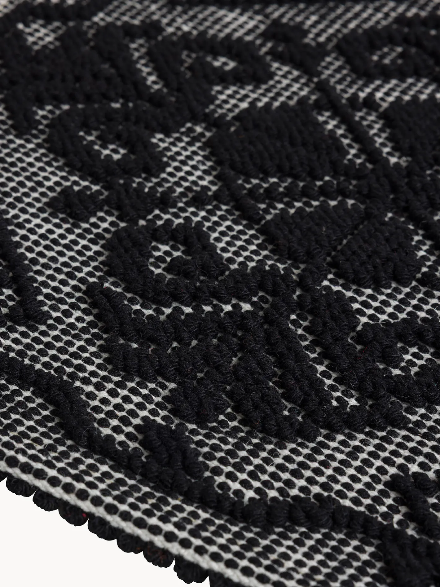 coincasa Biancheria Da Tavola|Tovagliette|Tovaglietta sarda in puro cotone tinta unita Nero