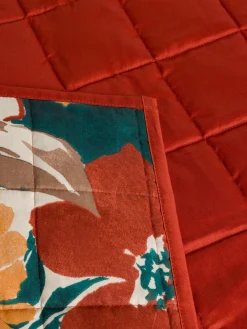 coincasa Biancheria Da Letto|Trapunte E Copriletti|Trapunta in raso di cotone stampa floreale Multicolor