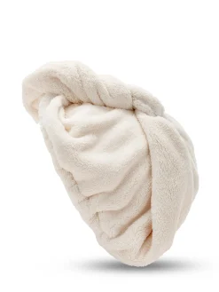 coincasa Biancheria Bagno|Accessori Bagno|Turbante per capelli in mircrofibra Bianco