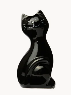 coincasa Accessori E Utensili Cucina|Umidificatore in ceramica a gattino Nero