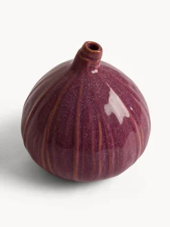coincasa Soprammobili E Orologi|Vaso a forma di fico Viola
