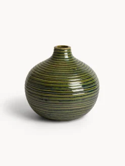 coincasa Vasi Da Interno|Vaso in ceramica artigianale vietnamita Verde