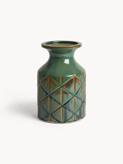 coincasa Vasi Da Interno|Vaso in ceramica artigianale vietnamita Verde