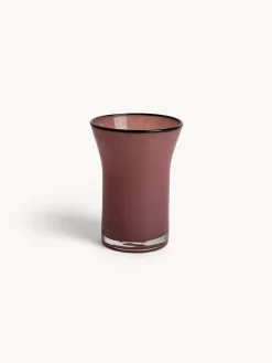 coincasa Vasi Da Interno|Vaso in vetro colorato in pasta Rosa