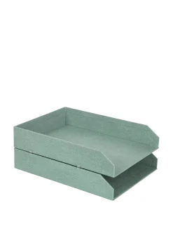 coincasa Articoli Da Ufficio|Vassoio impilabile Hakan Verde