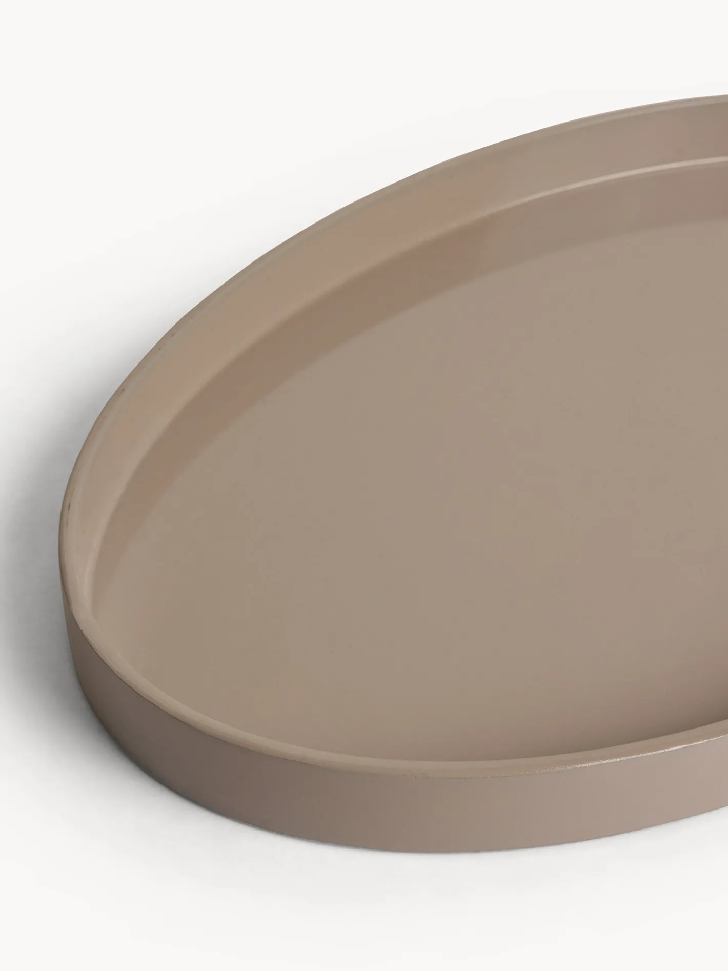 coincasa Vassoi E Alzate|Vassoio in plastica tinta unita Beige scuro