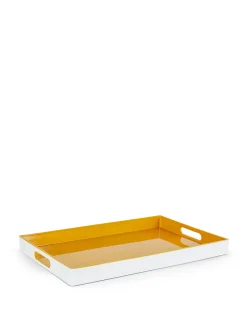 coincasa Vassoi E Alzate|Vassoio plastica bicolore Giallo