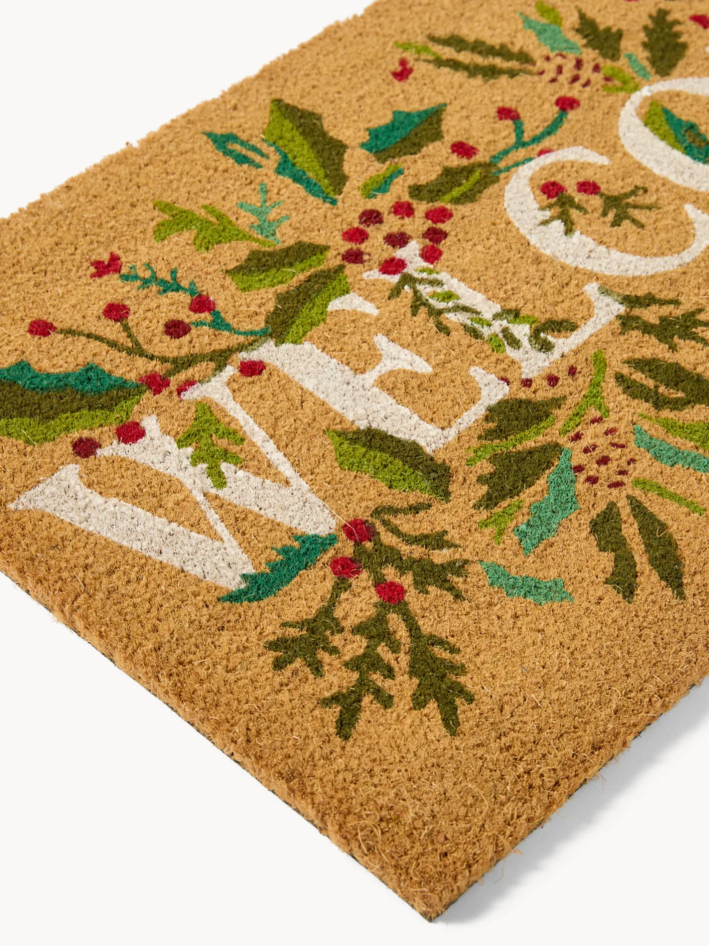 coincasa Zerbini|Altre Decorazioni Natalizie|Zerbino in cocco con stampa natalizia Multicolor