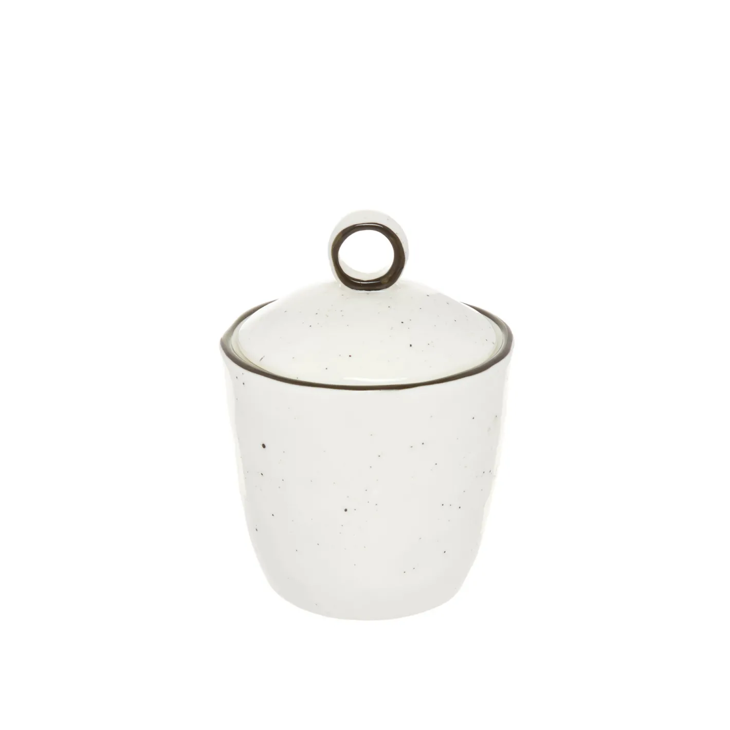 coincasa Zuccheriere E Lattiere|Zuccheriera porcellana Ginevra Bianco